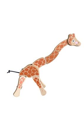 Melissa & Doug Giraffe Grasping Toy First Play Wooden Baby Toddler 1+ Years